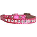 Mirage Pet Products Pearl & Clear Jewel Ice Cream Cat Safety CollarPink Size 14 625-10 PK14